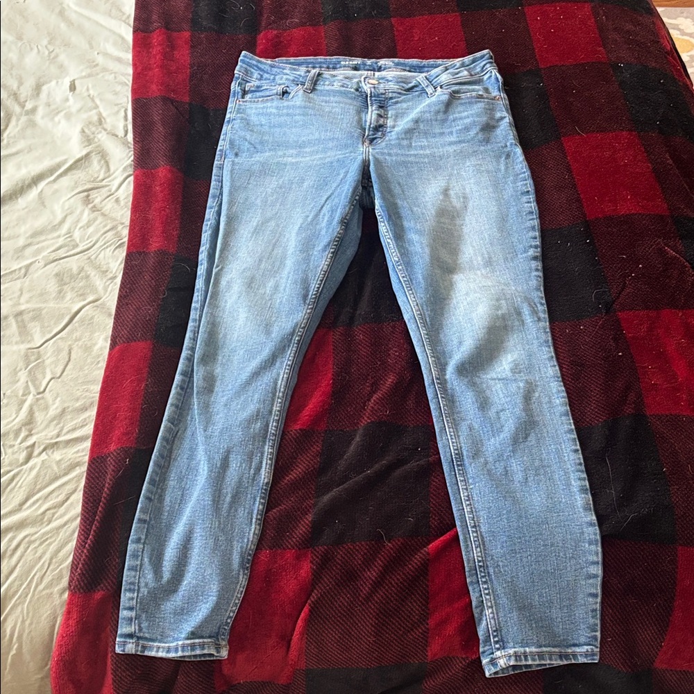 Old Navy Light Blue Women's Skinny Jeans